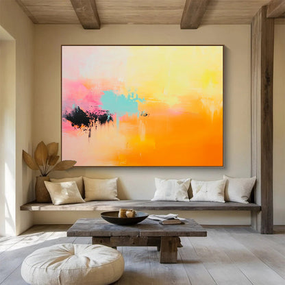 Vibrant Color - Burst Abstract Art for Fashion Boutique & Art - Lovers’ Lounge SC254