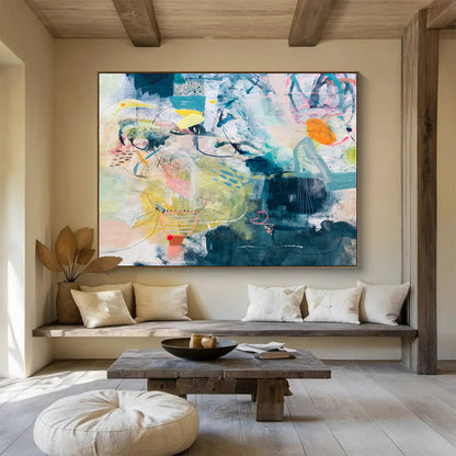 Colorful Creative Abstract Art for Artistic Studios DLZ2460