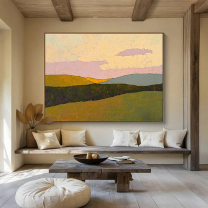 Dreamy Landscape Art for Nursery & Yoga Studio SC578