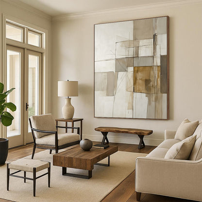 Linear Abstract Geometry for Modern Office & Architectural - Themed Home STSC638