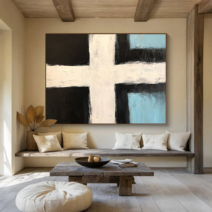 Minimalist Geometric Art for Modern Office & Contemporary Gallery SC168