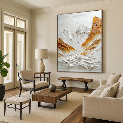 3D Mountain Relief Art for Adventure - Themed Home & Outdoor Club DLZ0737