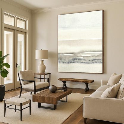 Light Ink - Tone Watercolor Art for Nature - Lover’s Library & Spa Waiting Area DLZ0715