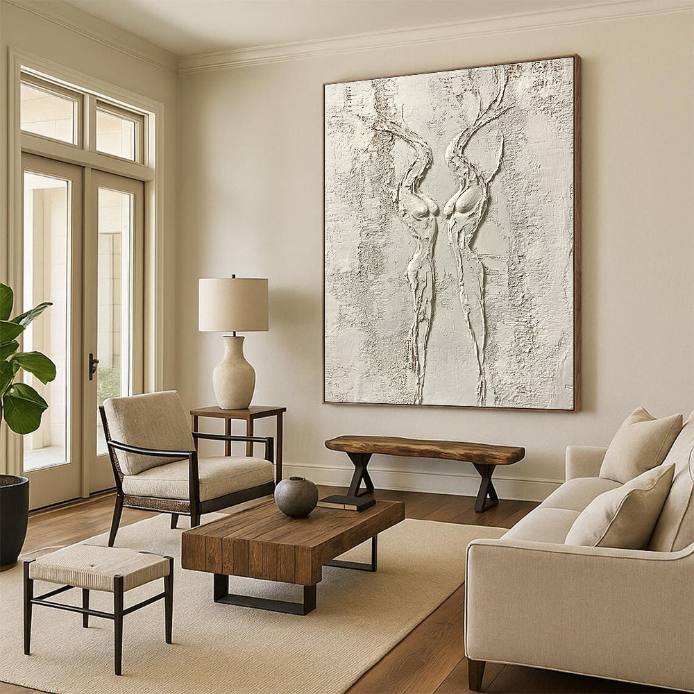 Textured Female Forms for Feminine Art Gallery & Modern Spa STSC978