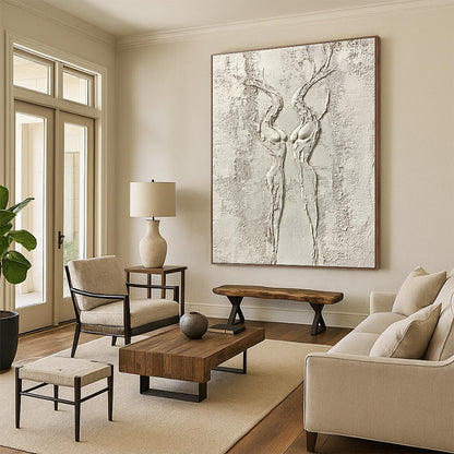 Textured Female Forms for Feminine Art Gallery & Modern Spa STSC978