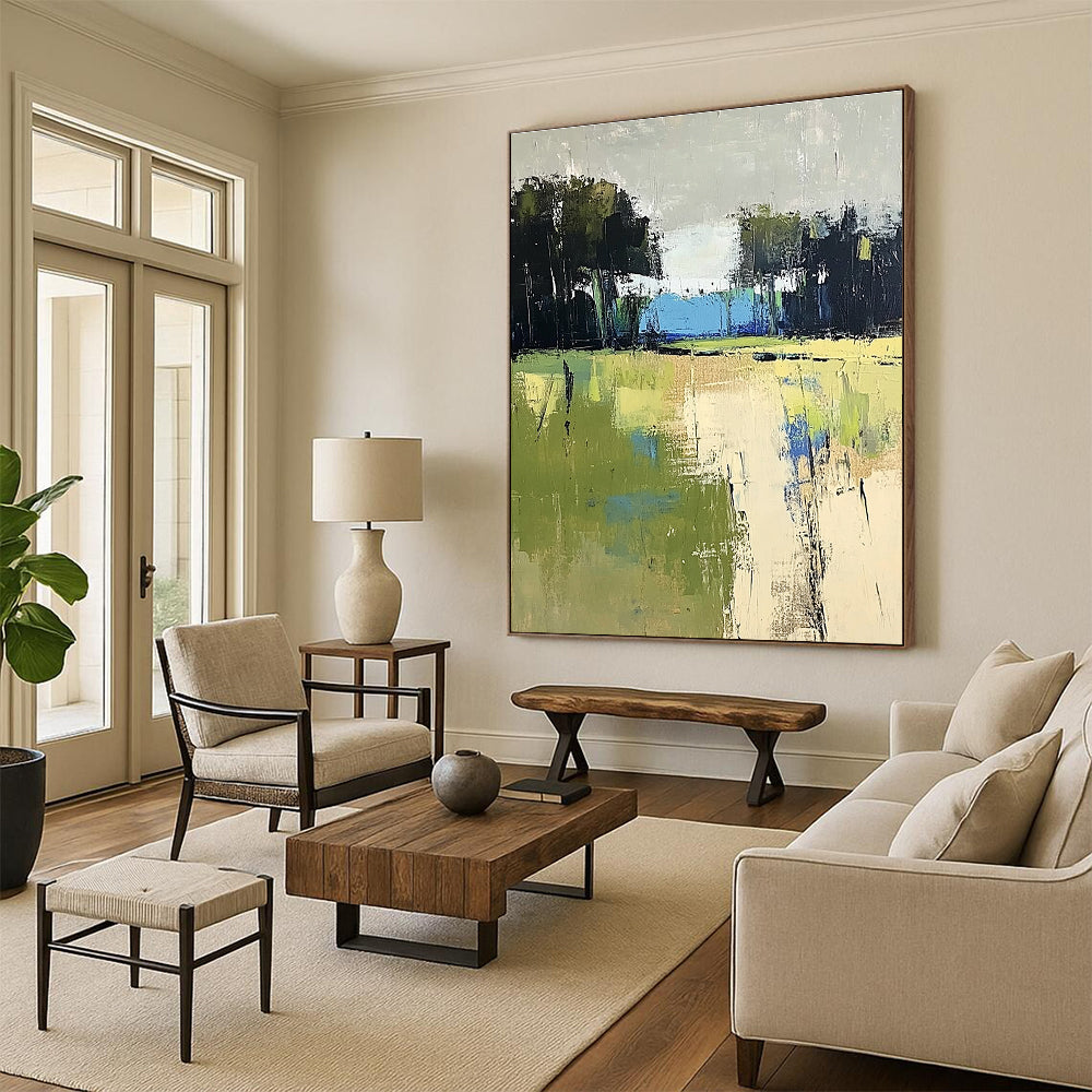 Abstract Landscape Path for Countryside Inn & Art - Centric Library STSC186