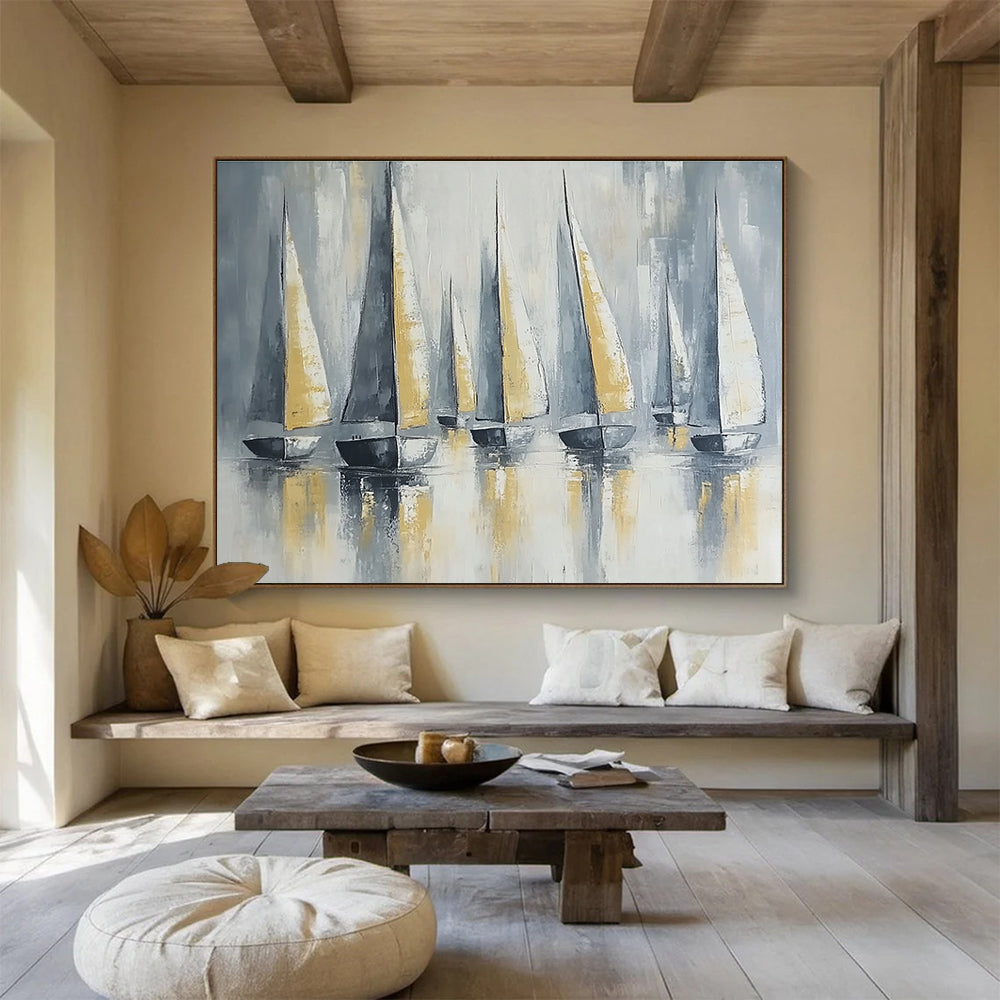 Elegant Nautical Art for Coastal Mansion & Yacht Club SC610