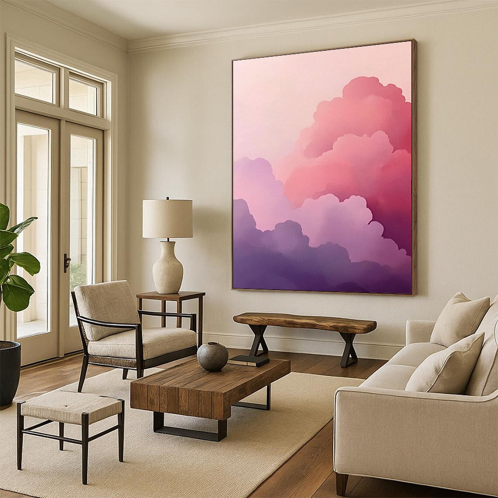 Gradient Clouds for Dreamy Bedroom & Boho Café STSC1160