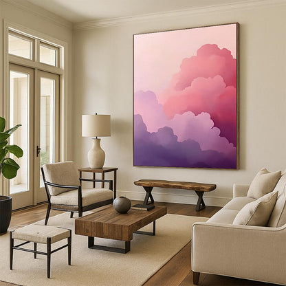 Gradient Clouds for Dreamy Bedroom & Boho Café STSC1160