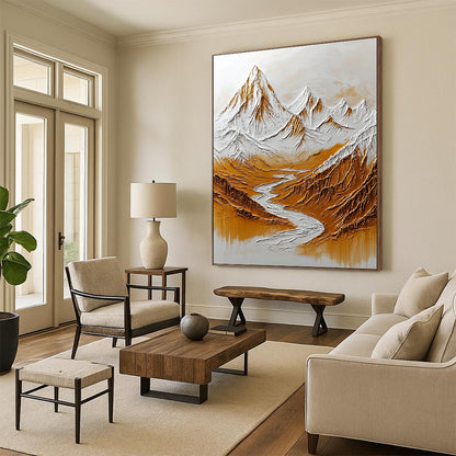 Opulent Landscape Art for Luxury Hotel Lobby & Mansion Study STSC003