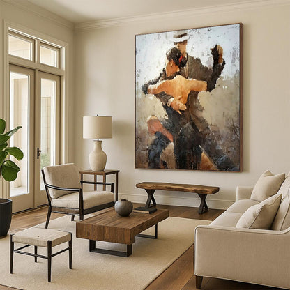 Tango - Inspired Dance Art for Dance Studio & Argentinian Restaurant DLZ2336