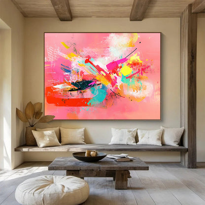 Playful Color Overlaps: Brighten Fashion Boutique & Home Office Interiors SC535