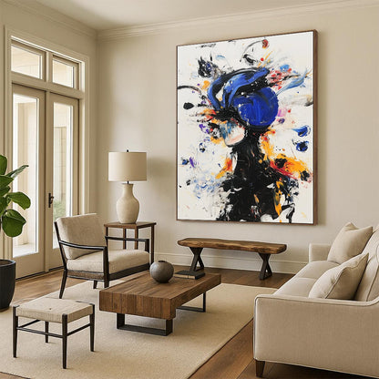 Colorful Abstract Figure for Creative Kids’ Room & Eclectic Home STSC636