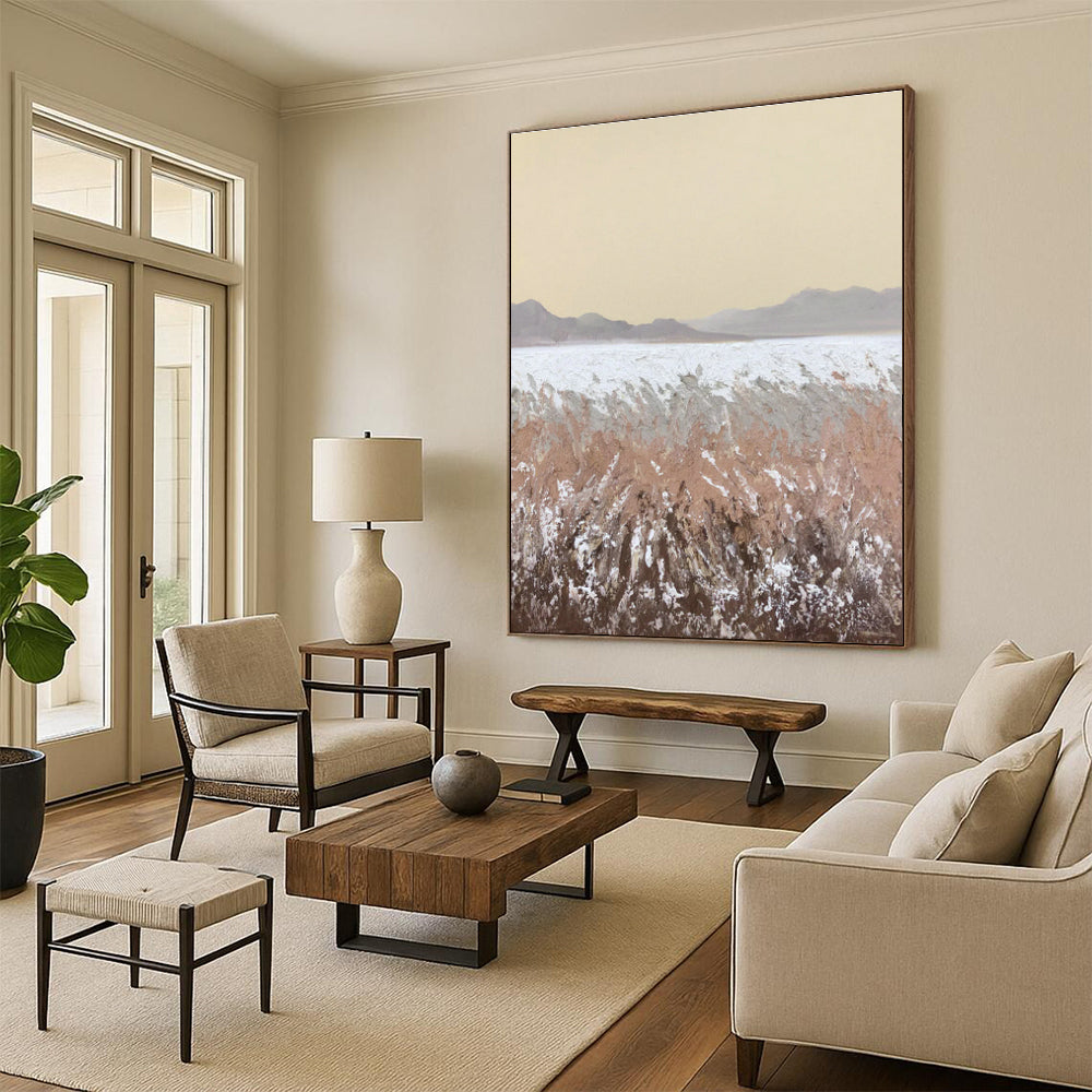 Serene Abstract Landscape for Coastal Villa & Nature - Themed Spa DLZ0817