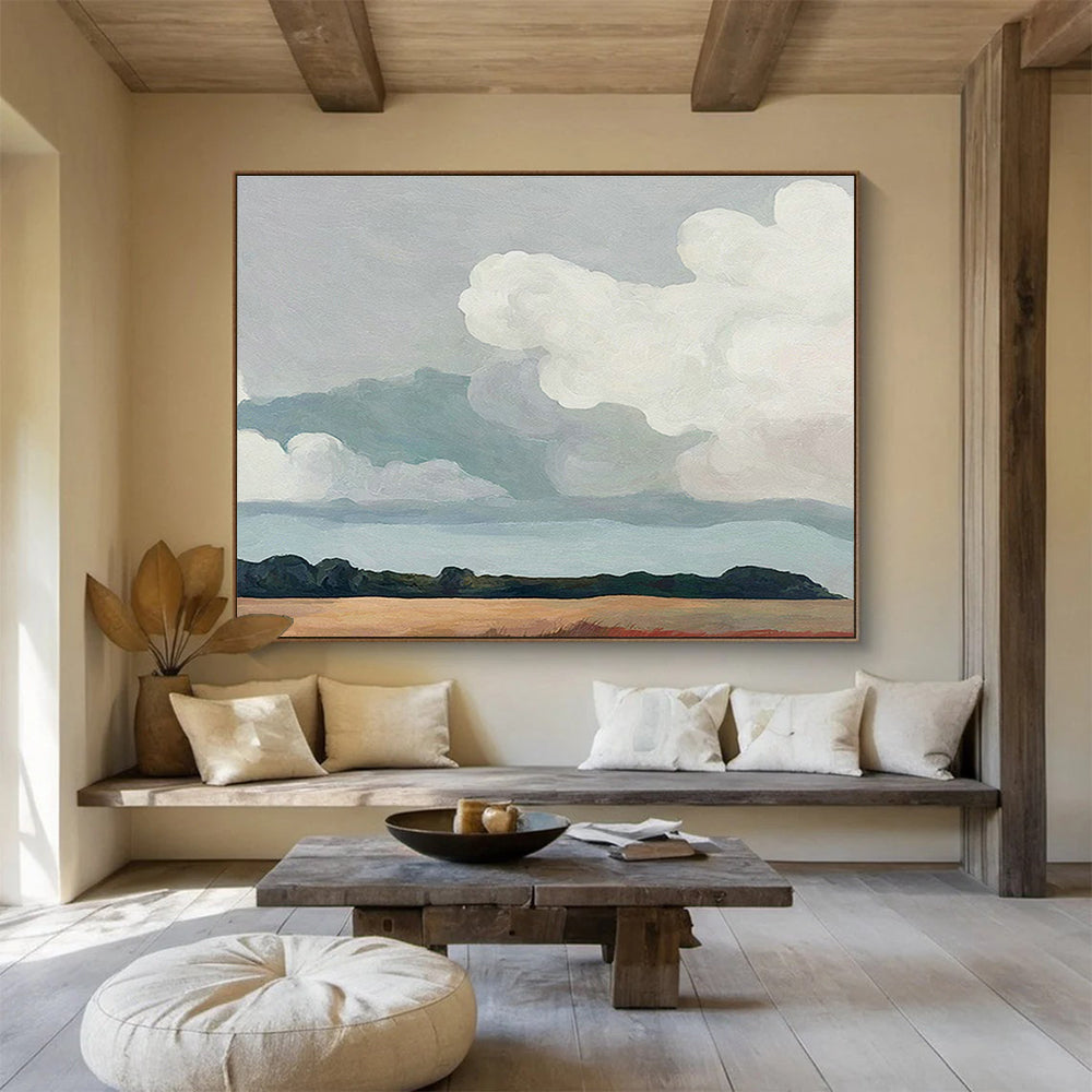 Pastoral Landscape Art for Countryside Inn Breakfast Nooks DLZ3177