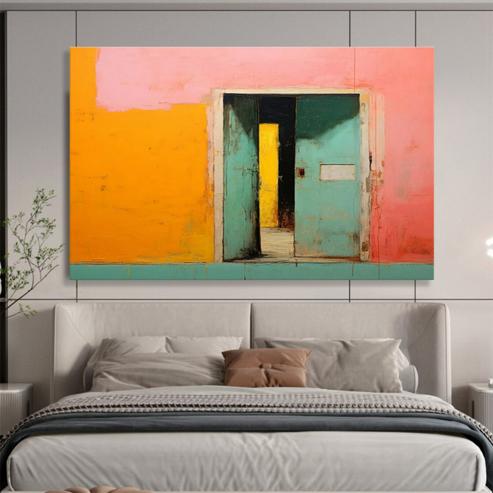 Color - Clash Doorway Abstract for Eclectic Entryway DLZ3025