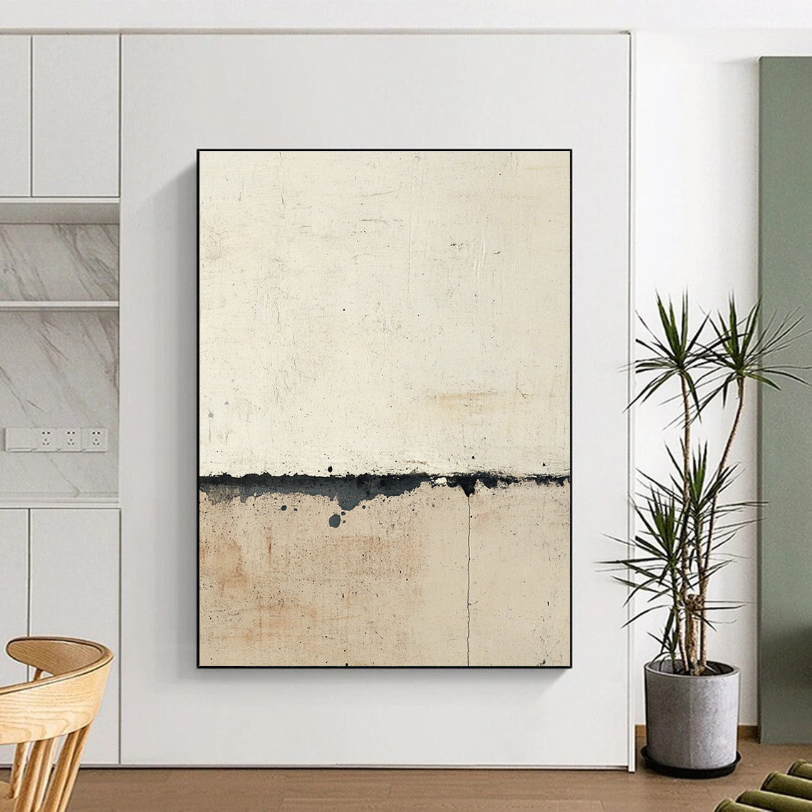 Minimalist Textured Art for Hallway & Office STSC701