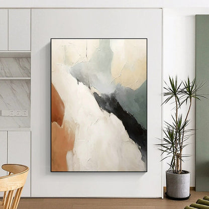 Minimalist Color - Block Abstract Art for Modern Office Reception & Art - Loving Home Library DLZ1801