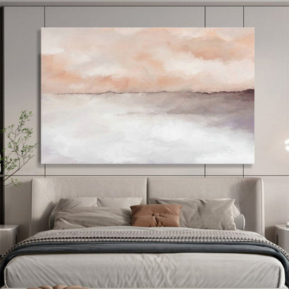 Pink - Cloud Reflection Abstract Art for Dreamy Bedroom Ceiling Nook DLZ2802
