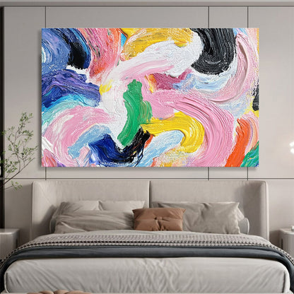 Colorful Swirls Art for Playful Children’s Room & Art - Inspired Retail Store SC436