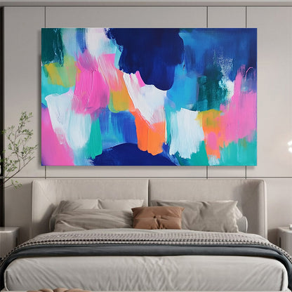 Lively Abstract Art for Creative Studio & Modern Café SC562