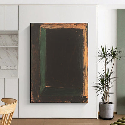 Dark Abstract Frame for Industrial - Style Loft & Art Studio Corridor STSC864