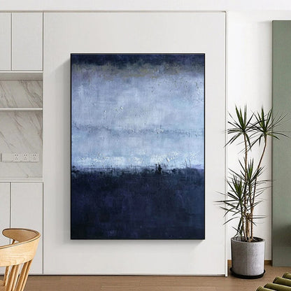 Misty Night Horizon Art for Nautical - Inspired Home Office & Moody Art Gallery DLZ2263