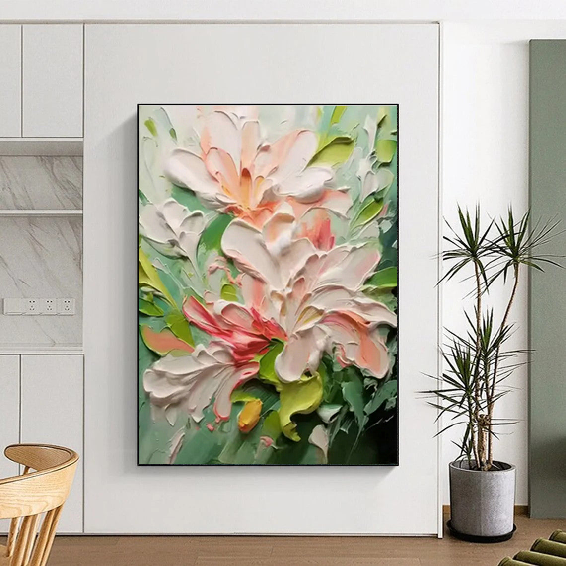 Colorful Flower Relief Art for Garden - View Conservatory & Botanical Café DLZ1403