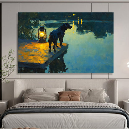 Heartwarming Pet Art for Lakeside Home & Pet - Friendly Pub SC597