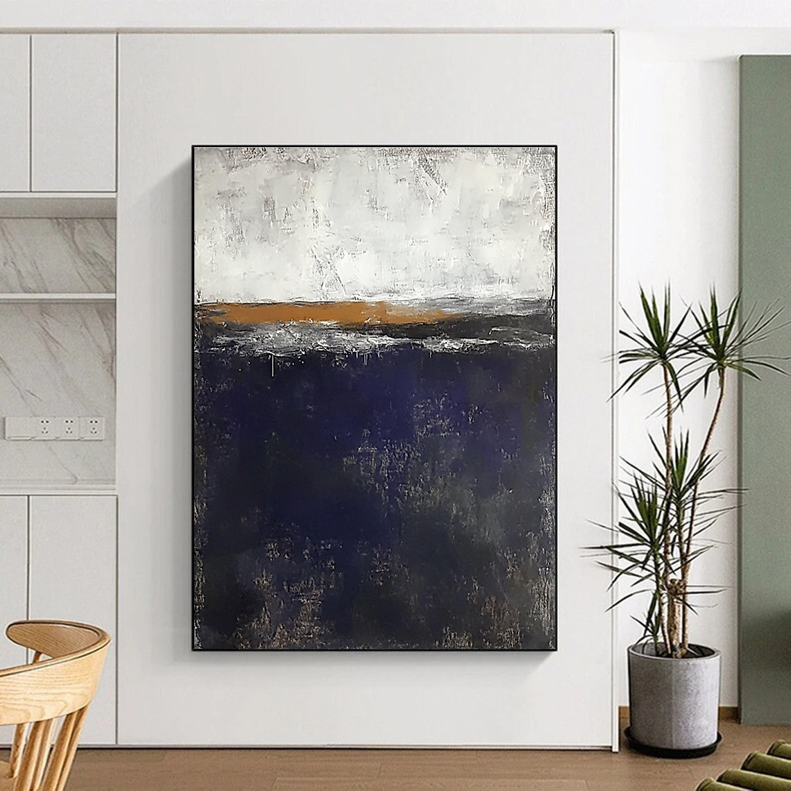 Minimalist Striped Art for Bedroom & Guest Room STSC706