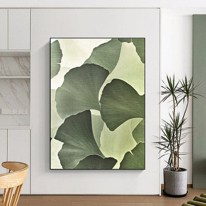Ginkgo Leaf Pattern for Asian - Inspired Tea House & Botanical Art Studio STSC942