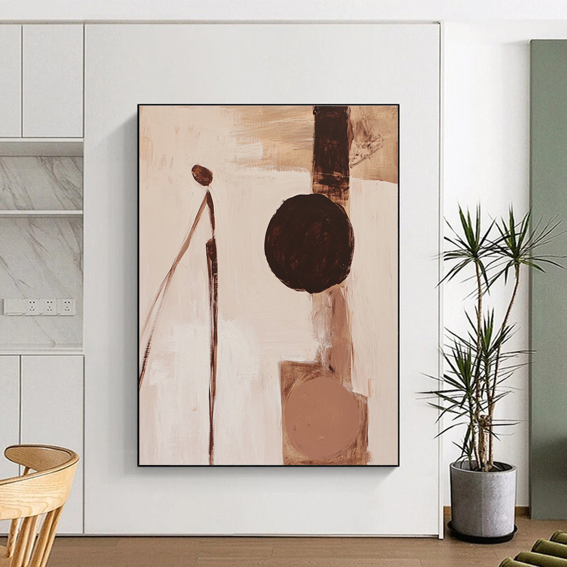 Abstract Figures Art for Studio & Entryway STSC695