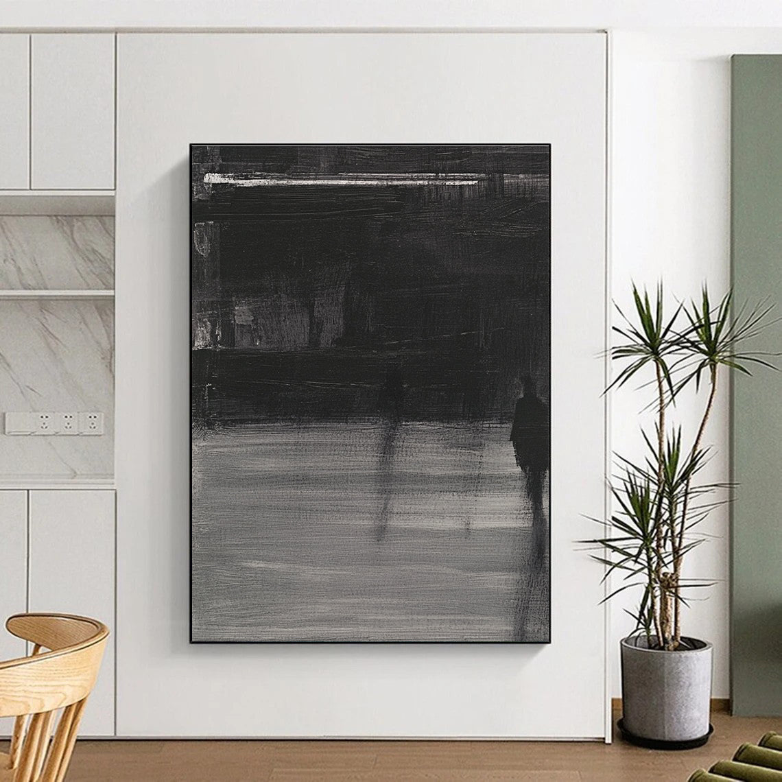 Dark Urban Figures for Modern City Hotel Lobby & Industrial - Style Café STSC910