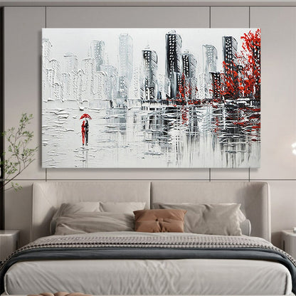 Cityscape Lover’s Art for Modern Loft Apartment Living Rooms DLZ3270