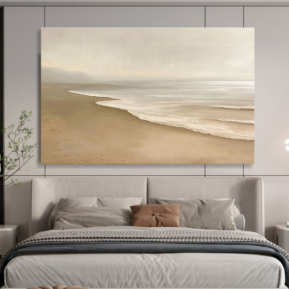 Minimalist Beach Art for Scandinavian - Style Home & Minimalist Art Gallery SC424