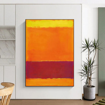 Warm Color - Block Art for Living Room & Boutique Hotel DLZ2307