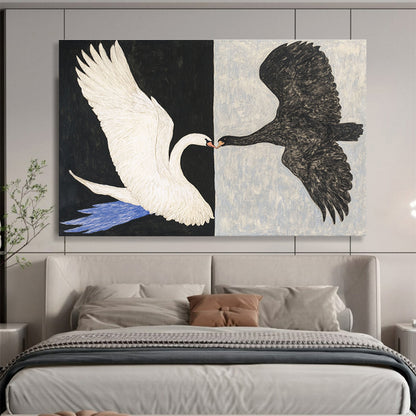 Symbolic Bird Art for Modern Art Gallery & Philosophy Library SC558