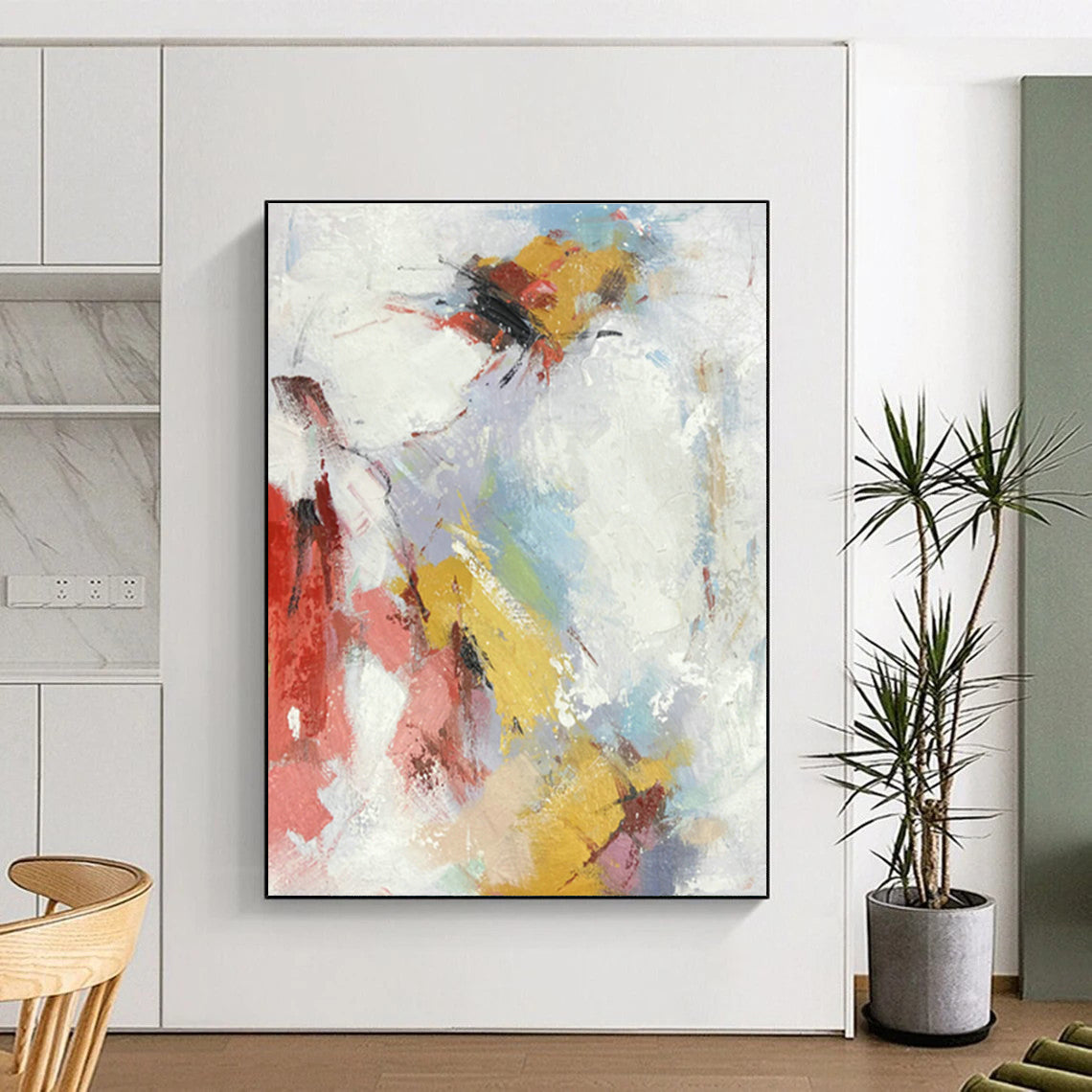 Colorful Light - Color Abstract Art for Living Room & Bedroom DLZ0469