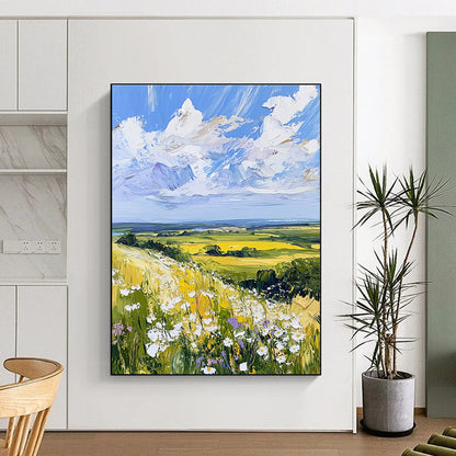 Vast Field of Flowers for Countryside Retreat & Art - Centric Café STSC898