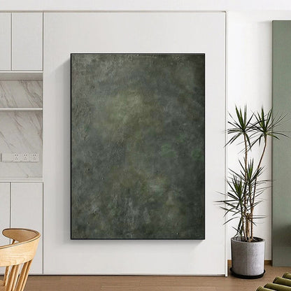 Dark Gray Texture Art for Industrial - Style Café Backdrops DLZ0235