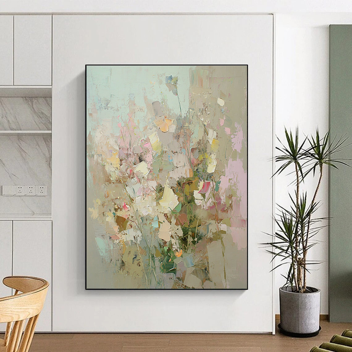 Abstract Flower Bouquet for Feminine - Inspired Bedroom & Floral - Themed Café STSC588