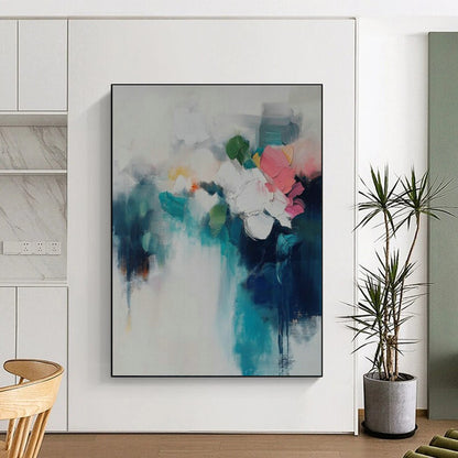 Abstract Floral Art for Feminine Bedroom & Art - Themed Spa DLZ2091