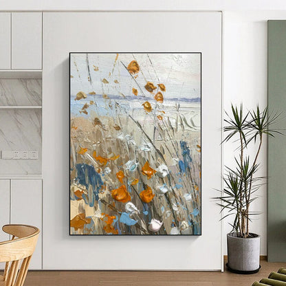 Floral Beach Art for Nautical - Themed Café Outdoor Seating DLZ0125