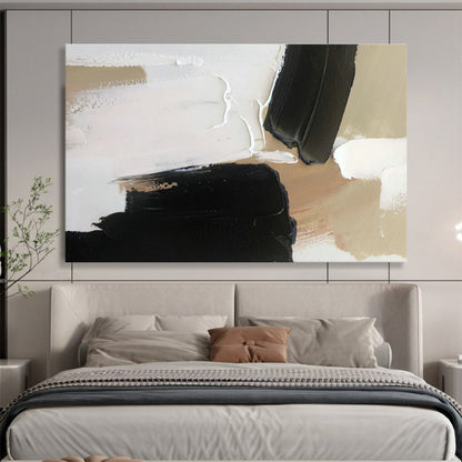 Grey - White - Gold Abstract Art for Studio Luxe Artistic Vibe DLZ2700
