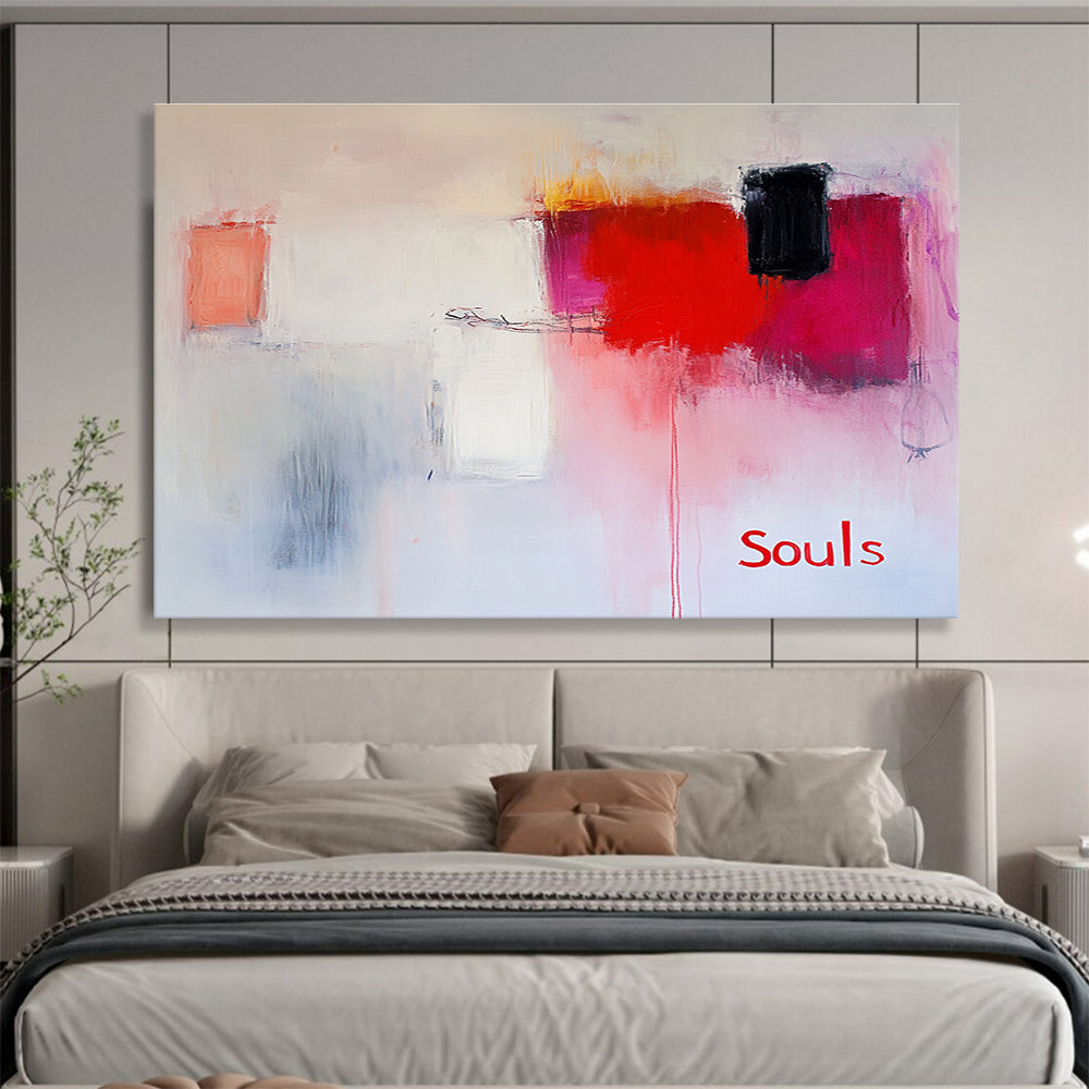 Abstract “Souls” Art for Contemporary Art Gallery & Spiritual - Themed Café SC139