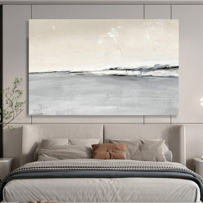 Minimalist Coastal Abstract Art for Contemporary Hotel Spa Waiting Rooms DLZ2629