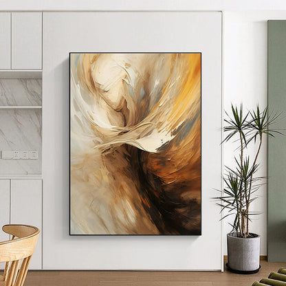 Abstract Figure Art for Art Gallery Exhibition & Bohemian Home Bedroom DLZ1701