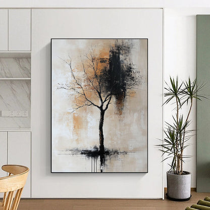 Bare Tree Abstract for Contemporary Bedroom & Meditation Space STSC837
