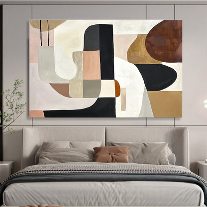 Geometric Shape Abstract Art for Contemporary Living Room & Design Studio SC352