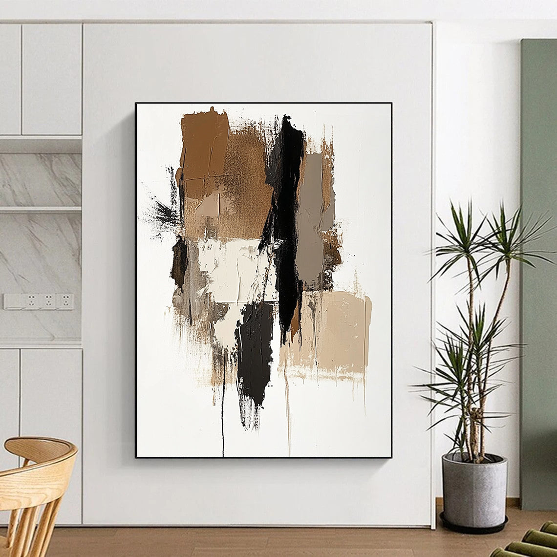 Warm Earth - Tone Art for Living Room & Dining Room STSC677